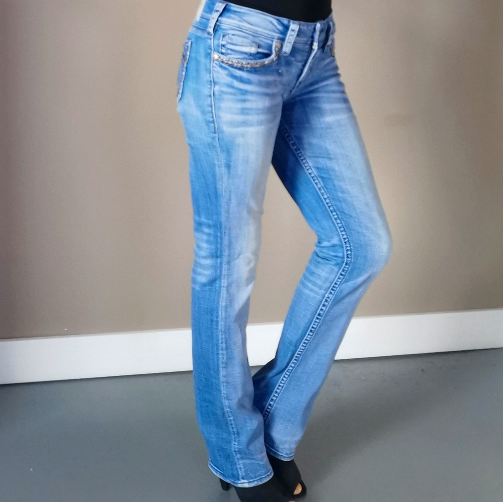 Silver Suki Jeans